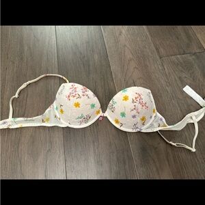 intimissimi eyelet floral white bra